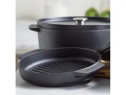Сковорода гриль KitchenAid Matte Oven-to-table 26 см (CC004600-001) - мініатюра 3