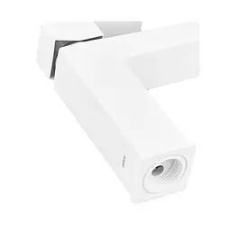 Змішувач для умивальника Plamix Kubus-001 SET white PM0671 Білий - мініатюра 5