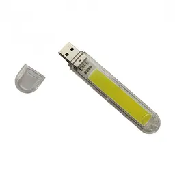 Мінісвітлодіодний USB Led ліхтарик світильник на 8 COP діодів - мініатюра 2