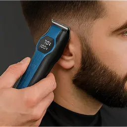 Машинка для стрижки волосся USB V-173/Акумуляторний тример для стрижки/Машинка для волосся Синій - мініатюра 4