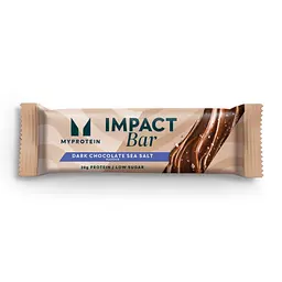 Високопротеїнові Батончики Impact Bar - 12x64г Чорний шоколад-Морська сіль  - мініатюра 2