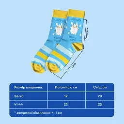 Шкарпетки ORNER x Maliunok "Дають — бери" 36-40 - мініатюра 7