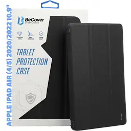 Чохол до планшета BeCover Soft Edge TPU Apple Pencil Apple iPad Air (4/5) 2020/2022 10.9" Black (711696) - мініатюра 5