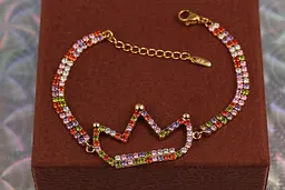 Браслет Xuping Jewelry вогні хмарочосів 17 см золотистий