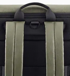 Рюкзак RunMi 90 Points FULL OPEN Business Travel Backpack Green - мініатюра 3