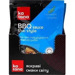 Соус Katana BBQ Thai Style для глазурування смаженої риби 120 г - мініатюра 3