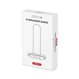 Рукав для мастурбатора Kiiroo Onyx+ Tight 3 шт. білий - мініатюра 2