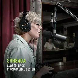 Навушники Shure SRH840A Professional Studio Black - мініатюра 7