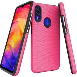 Чохол-накладка Toto Triangle TPU+PC Case Xiaomi Redmi Note 7 Pink - мініатюра 2