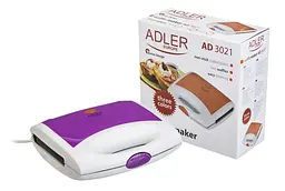 Вафельница Adler AD 3021 violet - миниатюра 4