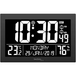 Годинник настінний Technoline WS8017 Black (WS8017)