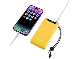 Зовнішній акумулятор (Power Bank) Intenso F10000 10000mAh Yellow (7332039) - мініатюра 4
