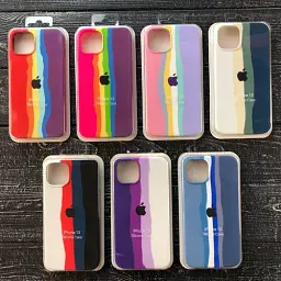 Чохол-накладка Grand для iPhone 11 X 12 13 Rainbow - мініатюра 5