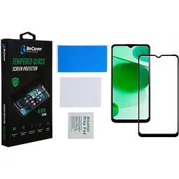 Захисне скло BeCover для Realme C35 Black (708155) - мініатюра 3