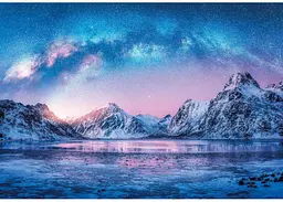 Пазл Clementoni Peace Collection&Spotify: Блакитний світанок (Peace Collection&Spotify - The Mountain - Light Blue Puzzle - 500 pcs.), 500 ел. (35116) - мініатюра 2