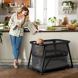 Ліжко-манеж 4 в 1 Kinderkraft Sofi Plus Grey (KLSOFIPLGRY0000) - мініатюра 7