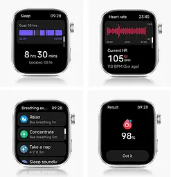 Годинник розумний REDMI Watch 6 Silver Gray BHR08CUGL (сріблястий) - мініатюра 6