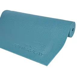 Килимок для йоги та фітнесу Power Play 4010 173 x 61 x 0.6 см, Green - мініатюра 4