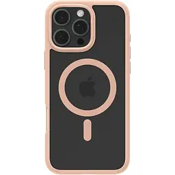 Прозорий чохол Spigen Ultra Hybrid MagSafe Frost Rose Titanium для iPhone 16 Pro Max (ACS08689) - мініатюра 5