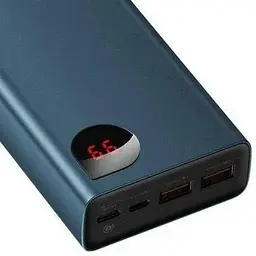 Портативна батарея Baseus Adaman Metal Digital Display 20000 mAh 65W PPIMDA-D03 - мініатюра 3