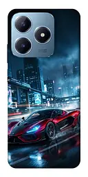 TPU чохол Demsky Red sport car для Realme C63 4G