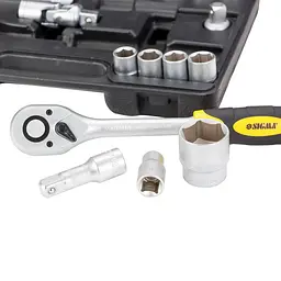 Набір насадок торцевих Sigma 1/2" 21 шт CrV mid (6003721) - мініатюра 2