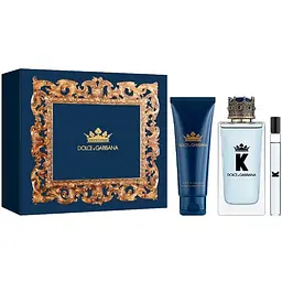 Набір Dolce & Gabbana K туалетна вода 100 мл + бальзам після бриття 75 мл + 10 мл