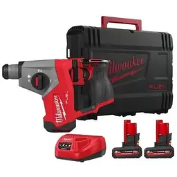 Перфоратор акумуляторний безщітковий SDS-PLUS MILWAUKEE, M12 FHAC16-502X, 1.15Дж (ЗУ, 2х5Аг, HDкейс)