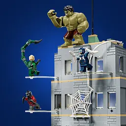 Конструктор LEGO Marvel Епічна сутичка Людини-Павука проти Халка (76350) - мініатюра 4