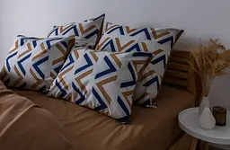 Постільна білизна євро ТЕП Soft dreams Geometry Pasion 2-03859-25910 200х215 см - мініатюра 2