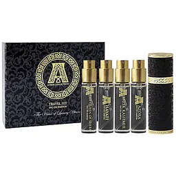 Набір Attar Musk Кашмир, Queen of Sheba, Hayati, Azora 4*8 мл + кейс муск кашмир, квин оф шеба, Хаяти, Азора