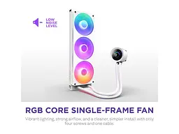 Водяне охолодження NZXT Kraken Plus 360 RGB V2 White (RL-KR360-W2) - мініатюра 4