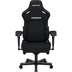 Крісло ігрове Anda Seat Kaiser 4 Size XL Black Linen Fabric (AD12YDDC-XLL-20-B-CF) - мініатюра 3