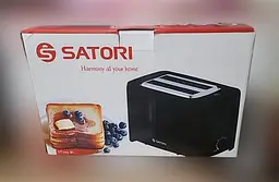Електричний сендвіч тостер для хліба Satori ST-705-BL тостерниця для гарячих бутербродів - мініатюра 2