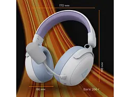 Навушники з мікрофоном Ajazz AHM08 MAX Purple/White/Blue (AHM08-MAX-PWB) - мініатюра 10