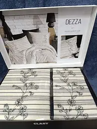 Постільна білизна Dezza Ранфорс з вишивкою Clasy pbe0052090 - мініатюра 3