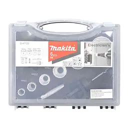 Набір свердл корончастих біметалевих для електрика Makita D-47123