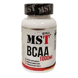 Амінокислота BCAA 1000, 90 таблеток MST fit0018578