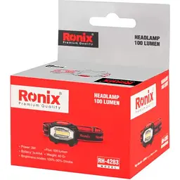 Налобний ліхтар Ronix RH-4283 [106895] - мініатюра 6