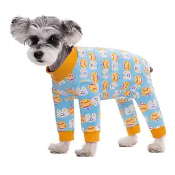 Боді, піжама, післяопераційна попона Wan Talk Fashion Male blue bear, M