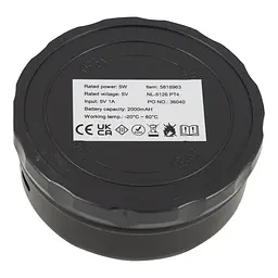 Ліхтар кемпінговий Bo-Camp Weirfield Rechargeable 180 Lumen Black - мініатюра 9