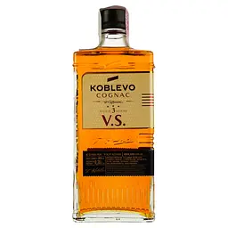 Коньяк України Koblevo VS 3 зірки, 40%, 0,35 л