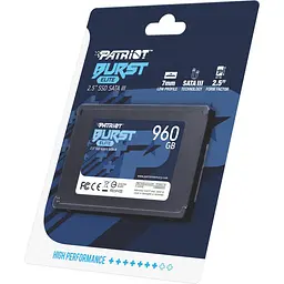 SSD накопичувач Patriot Burst Elite 960GB (PBE960GS25SSDR) [153125] - мініатюра 5