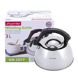 Чайник зі свистком Kamille KM-1077 3 л - мініатюра 3