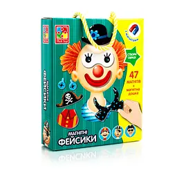 Магнітна гра Vladi Toys Фейсики, укр. мова (VT3702-15)