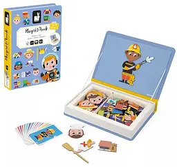 Магнітна книга Професії 65ел Janod det0017668