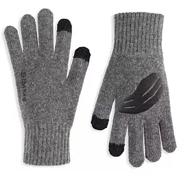 Рукавиці Simms Wool Full Finger Glove L/XL Steel Grey (1102-13540-030-4050)