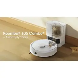 Пилосос iRobot Roomba Combo 105 + AutoEmply dock (White) (y351240) - мініатюра 5