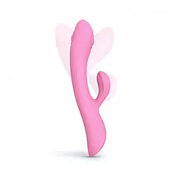 Вібратор-кролик Love To Love Bunny Clyde pink passion 22, 5 см рожевий - мініатюра 3