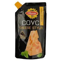 Соус Olkom Cheese style 30% 180 г (928489)